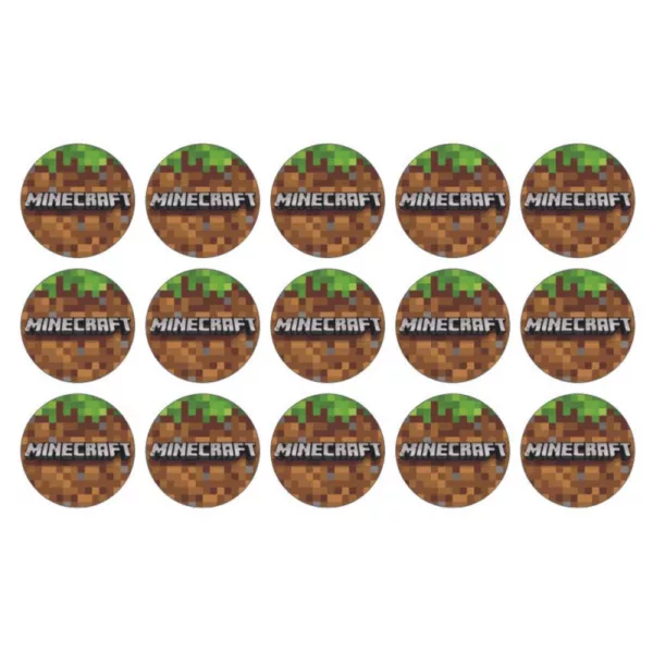 Minecraft muffinskageprint / sukkerprint