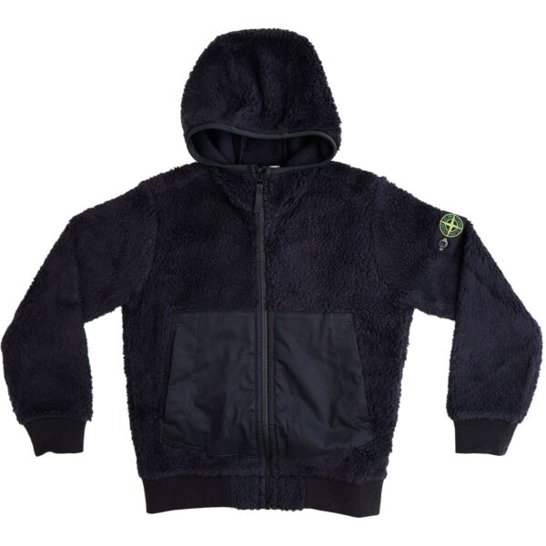 Stone Island Black Jacket - Str. 12 år  12 år