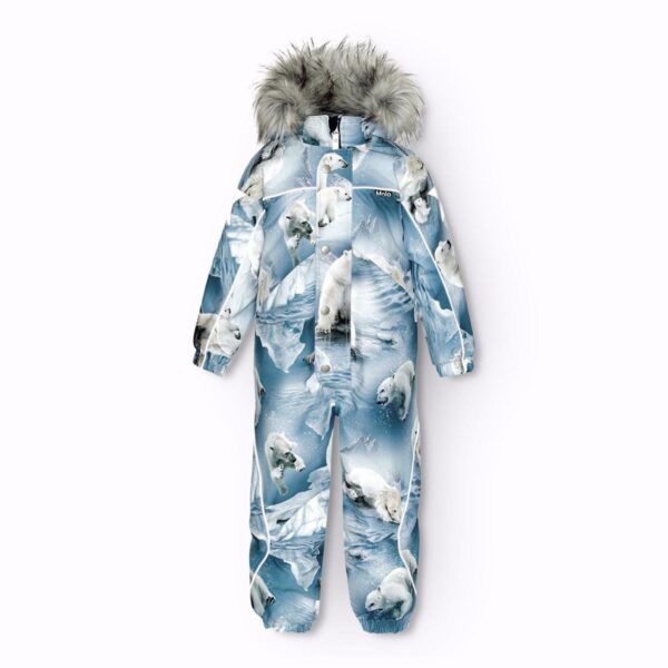 Molo Polar Bear Joy Polaris Fur Flyverdragt - Str. 116  116