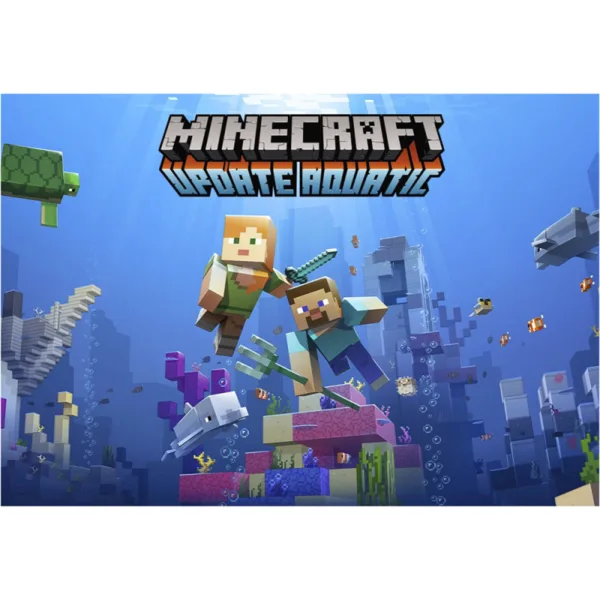 Minecraft A4 kageprint / sukkerprint