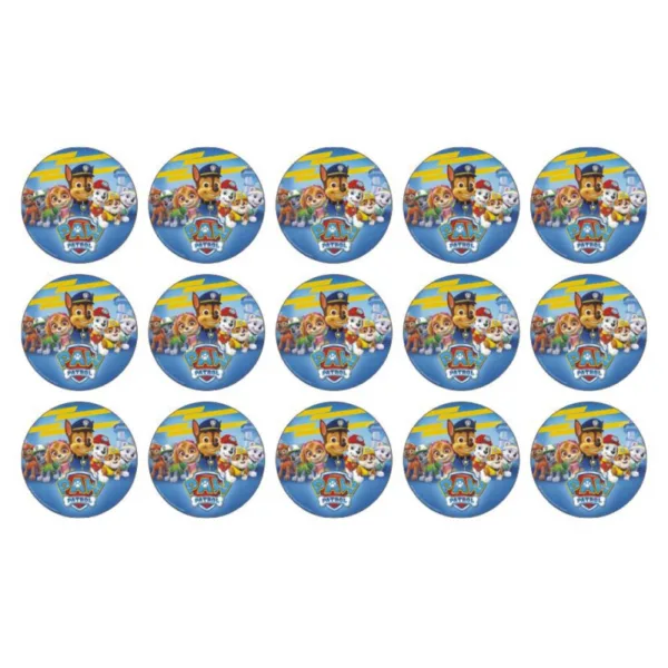 Paw Patrol muffinskageprint / sukkerprint