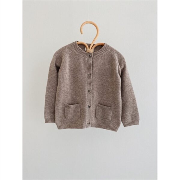 lalaby Cashmere Toast Bobbie Cardigan - Str. 3 mdr  3 mdr