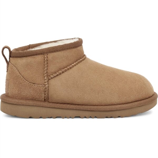 UGG T Classic Ultra Mini Støvler Chestnut - Str. 28,5  28,5