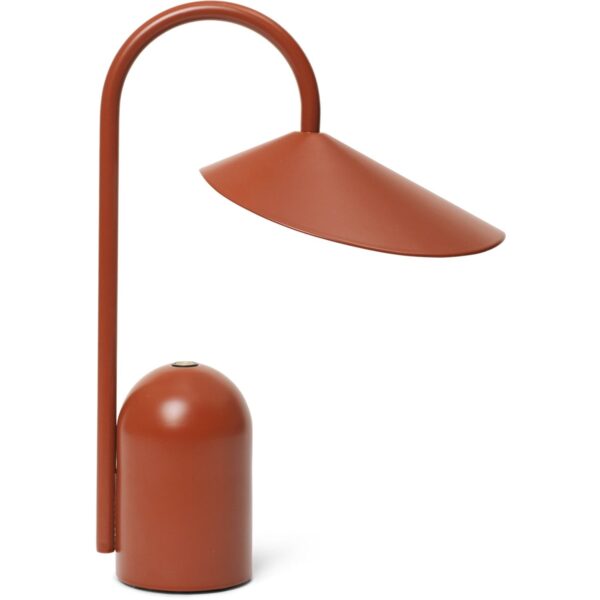 Ferm Living Oxide Red Arum Portable Lampe