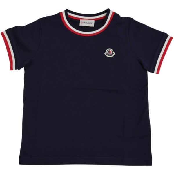 Moncler Medium Blue T-shirt - Str. 14 år  14 år