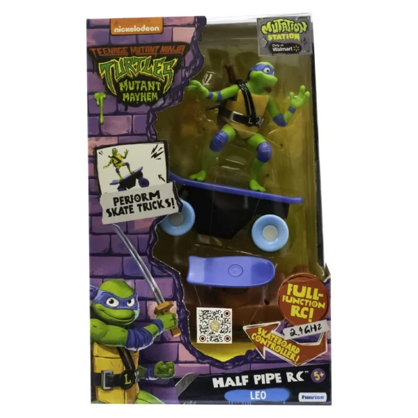 Turtle Mutant Mayhem Half Pipe RC Asst