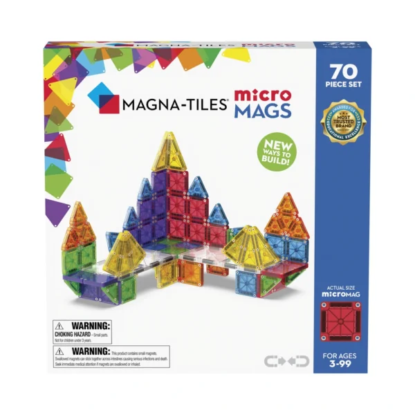 MAGNA-TILES microMAGS 70 stk