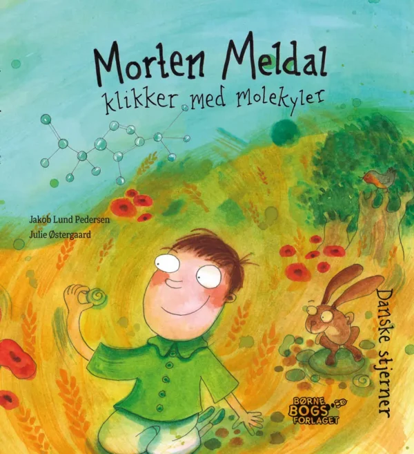 Morten Meldal klikker med molekyler