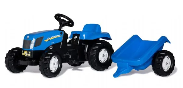 RollyKid Traktor NH T7040 med trailer