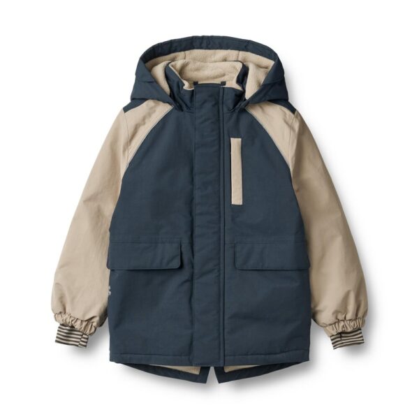 Parka Mekkel Tech - Dark Blue - 98 Beige 98