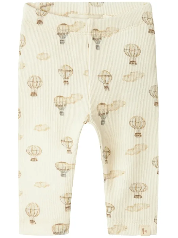 Lil Atelier Leggings - Luftballoner - Gavo Elf Turtledove Air Balloon  74