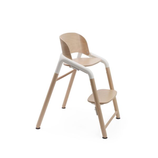 Giraffe højstol - Neutral wood/white Beige