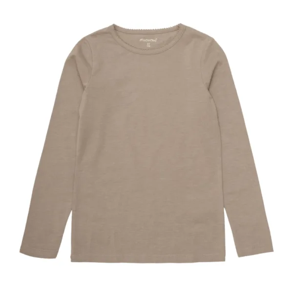 Minymo bluse til pige - Beige