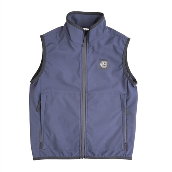 Stone Island Vest Navy Blue - Str. 8 år  8 år