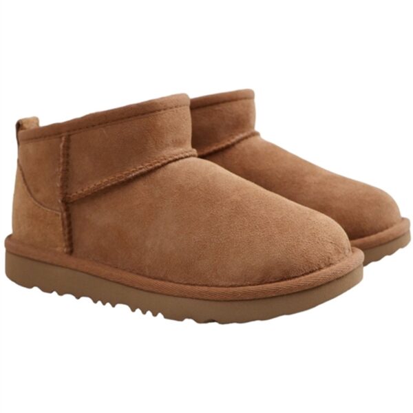 UGG K Classic Ultra Mini Støvler Chestnut - Str. 31  31