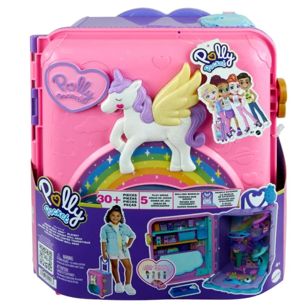 Polly Pocket Resort Roll Away Playset