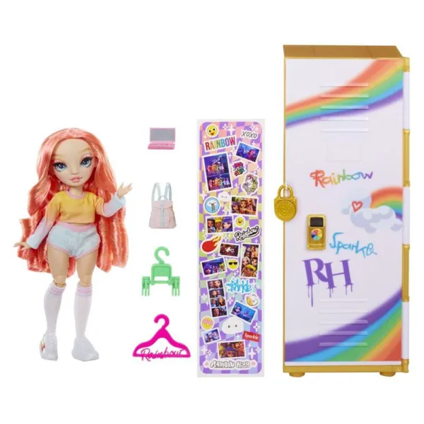 Rainbow High Skab og Dukke Playset