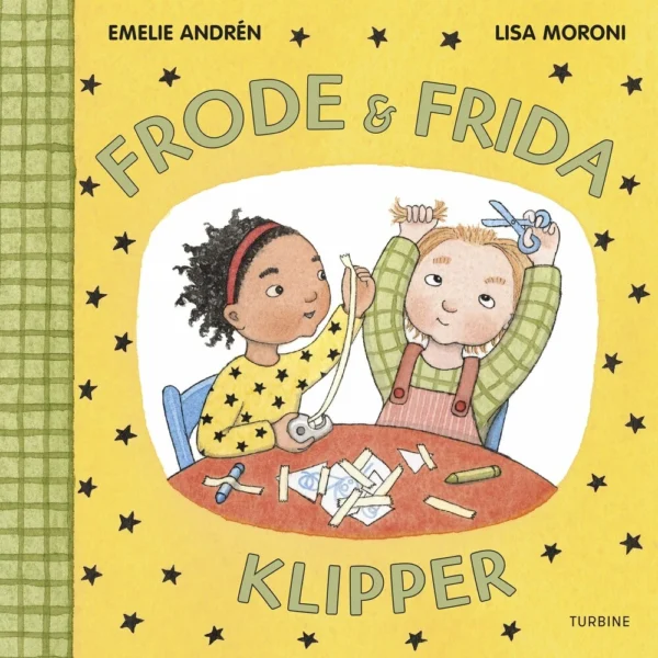 Frode og Frida klipper