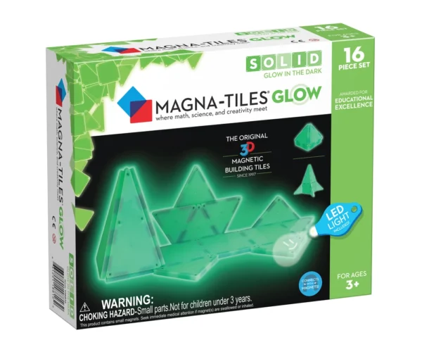 Magna-Tiles Glow expansion sæt 16 stk