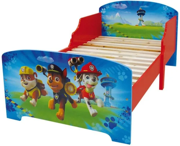 Paw patrol juniorseng uden madras