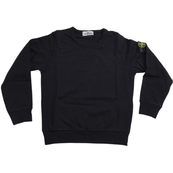 Stone Island Black Sweatshirt - Str. 8 år  8 år