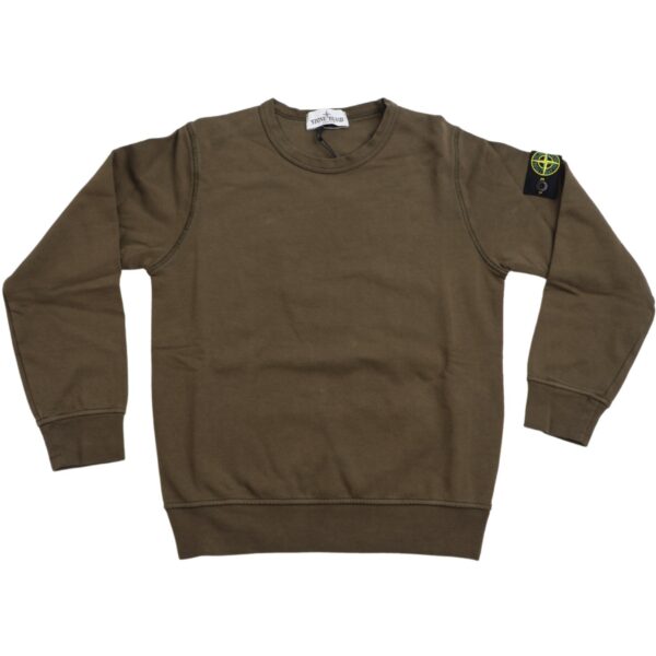 Stone Island Military Green Sweatshirt - Str. 14 år  14 år