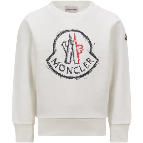 Moncler Natural Sweatshirt - Str. 10 år  10 år