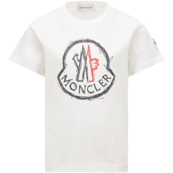 Moncler Natural T-shirt - Str. 14 år  14 år