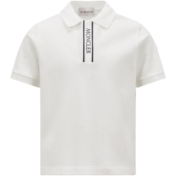 Moncler Natural Ss Polo T-shirt - Str. 14 år  14 år