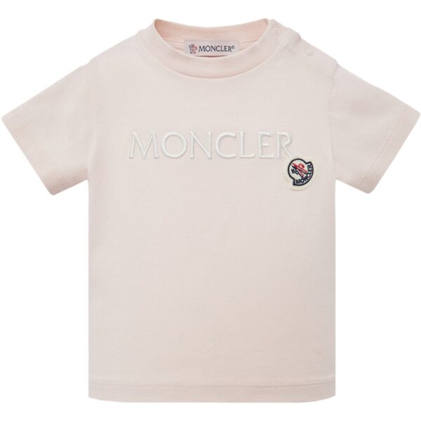 Moncler Light Pink T-shirt - Str. 9-12 mdr  9-12 mdr