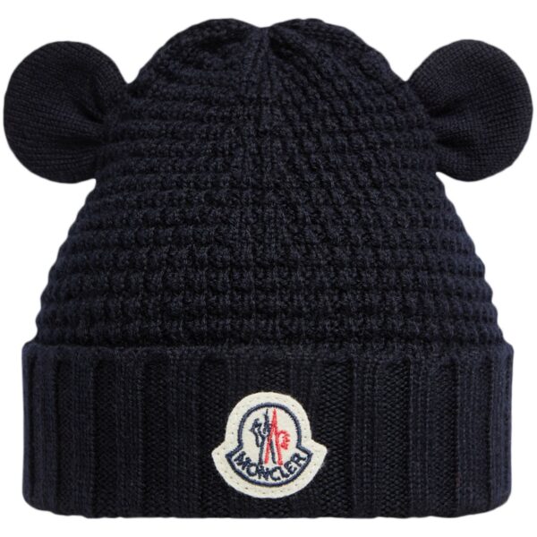 Moncler Navy Beanie - Str. XS  XS