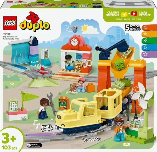 10428 LEGO DUPLO Town Stort interaktivt lokalbanetog