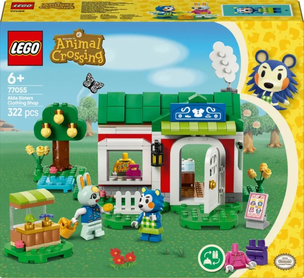 77055 LEGO Animal Crossing Tøjbutikken Able Sisters