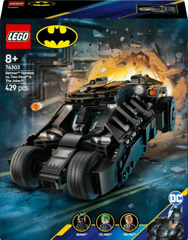 76303 LEGO Super Heroes DC Batmans Tumbler mod Two-Face og Jokeren