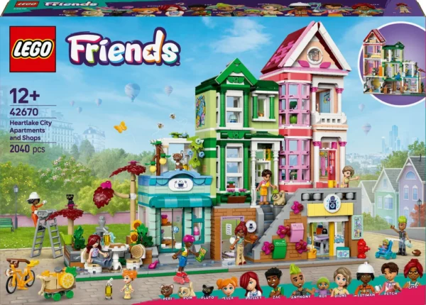 42670 LEGO Friends Heartlake City lejligheder og butikker