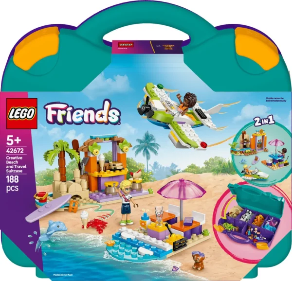 42672 LEGO Friends Kreativ strand- og rejsekuffert