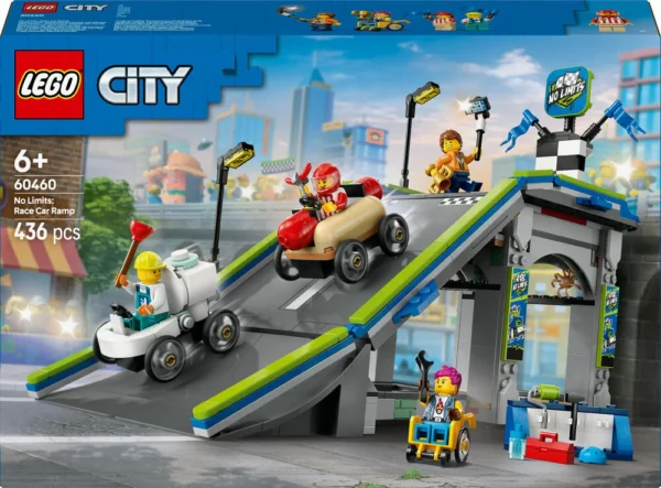 60460 LEGO City Great Vehicles Ingen grænser: Racerbilramper