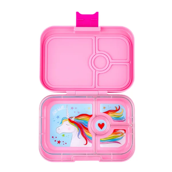 Yumbox bento madkasse 4 rum - Power Pink Unicorn