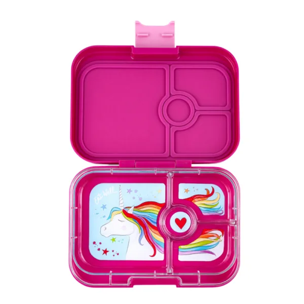 Yumbox bento madkasse 4 rum - Malibu Purple Unicorn