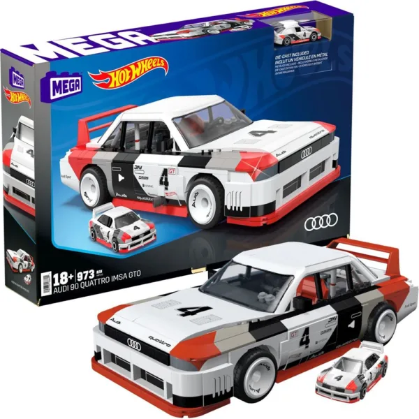 Mega Hot Wheels Audi 90 Quattro IMSA GTO