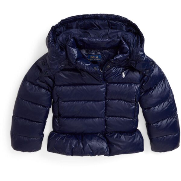 Polo Ralph Lauren Newport Navy Sld Dun Bomber Jakke - Str. 6 år  6 år