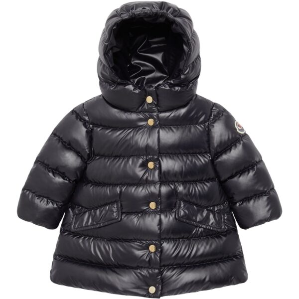 Moncler Medium Blue Ibida Long Frakke - Str. 3 år  3 år