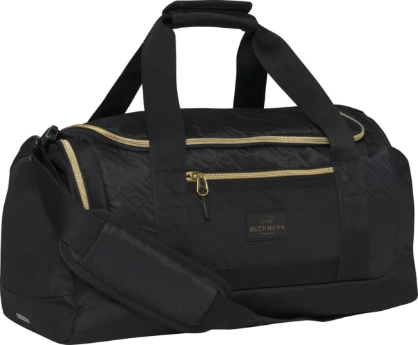 Sportstaske Beckmann sport junior duffelbag Black/gold 26 L