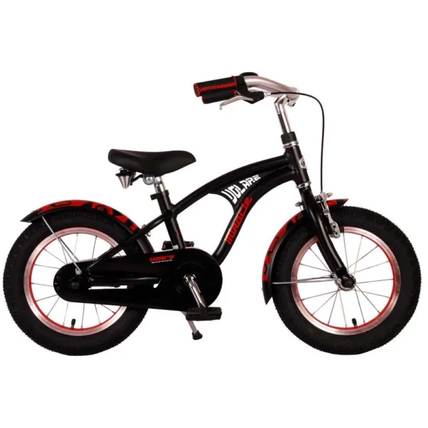 Miracle Cruiser Mat Sort Cykel 14 tommer