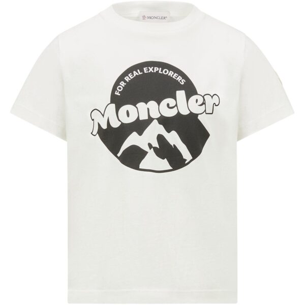 Moncler Natural T-shirt - Str. 12 år  12 år