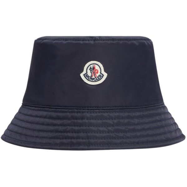 Moncler Navy Bøllehat - Str. 54  54