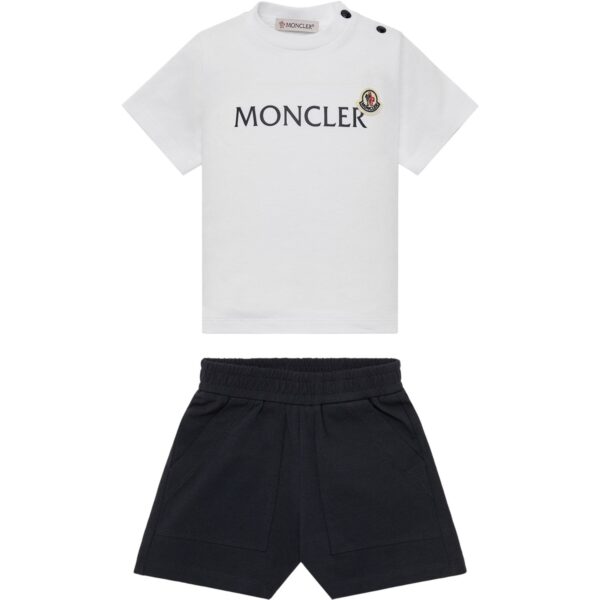 Moncler White Sweatsæt - Str. 18-24 mdr  18-24 mdr