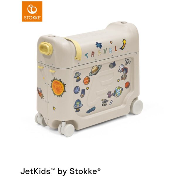 StokkeÂ® JetKidsâ¢ BedBoxâ¢ Kuffert Moonglow White