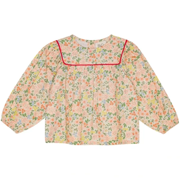 Flöss Bluse - Emma Blouse - Spring Flower  92