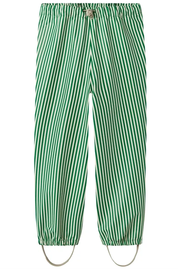 MarMar Regnbukser - Olaf - Green Stripes